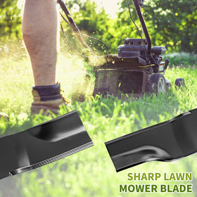 Three-pack Fourtry blades offer ready replacements for seasonal maintenance.
