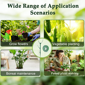 FOVGOTAN indoor-outdoor stakes suit versatile home gardening.