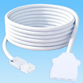 FOWBOA Salt Cell Cord 12ft shown for flexible routing around Autopilot 952 setup