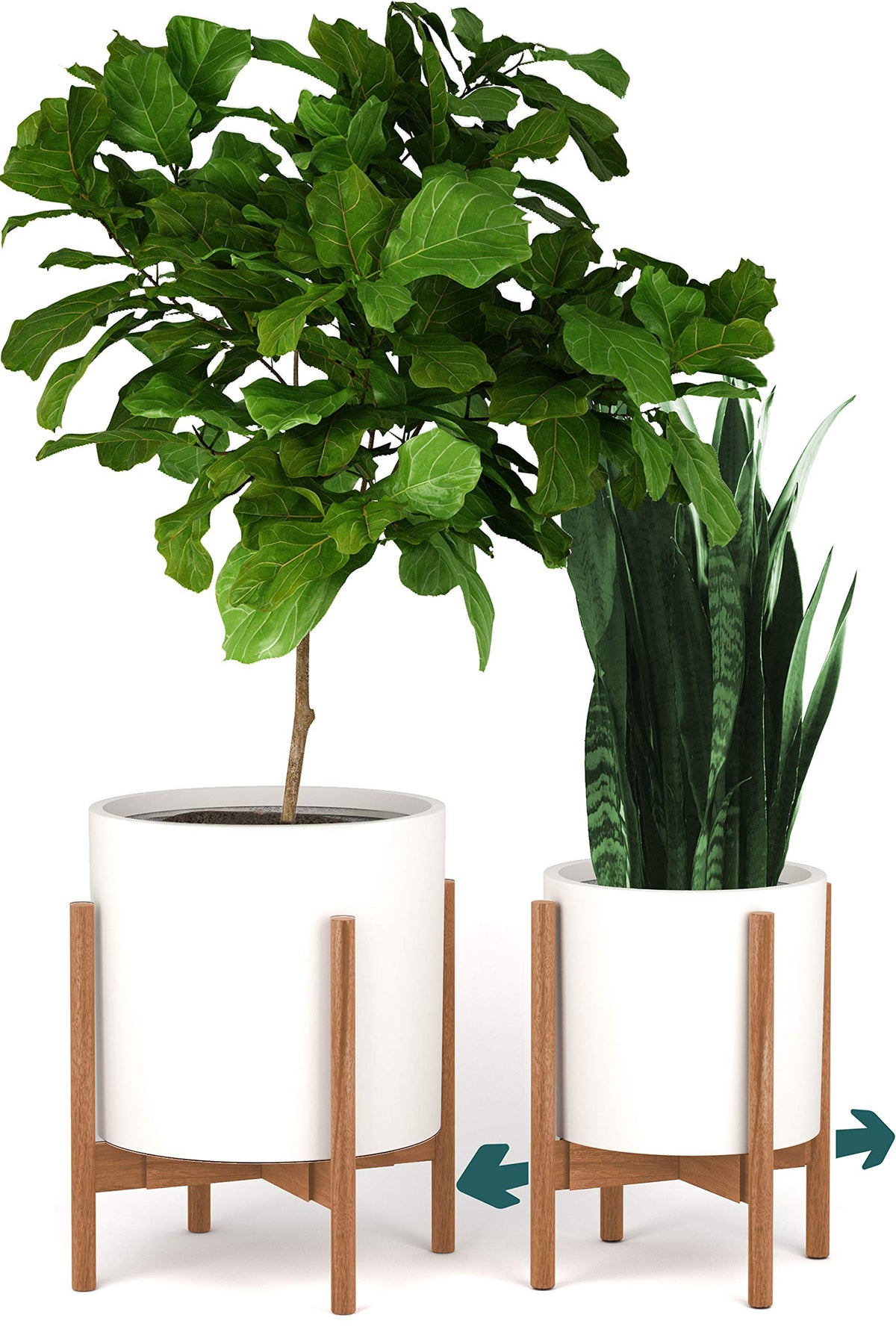 Fox & Fern sturdy stand supports up to 200 pounds for stability.