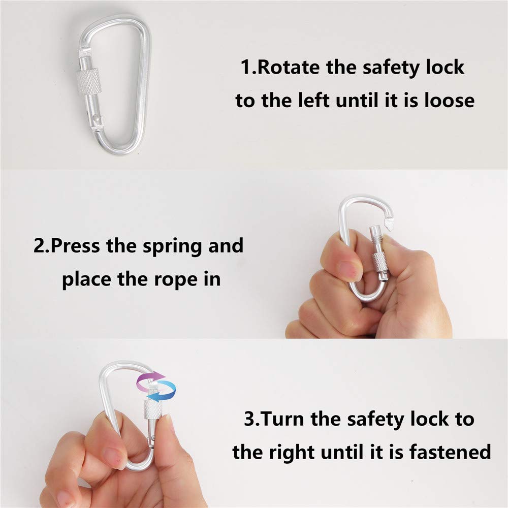Foxany lightweight hook is easy to install and adjust.