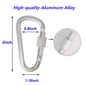 Foxany nylon flagpole clip minimizes noise for quiet flag displays.