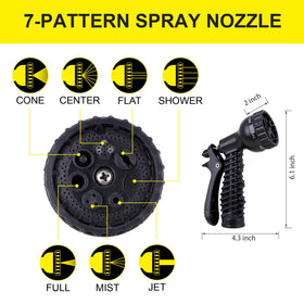 FOXEASE kink-free design maintains steady flow during gardens and car washes.