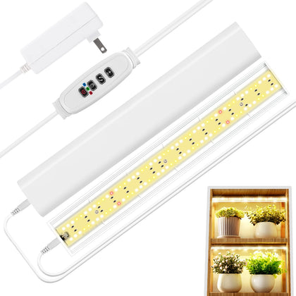 FOXGARDEN full-spectrum grow light strip brightens indoor plants with natural sunlight-like coverage