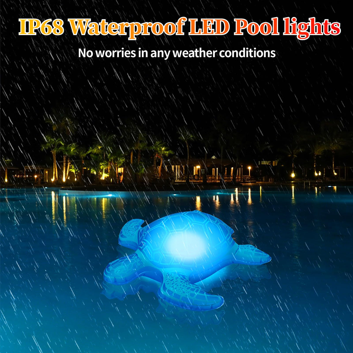 Foxgor 16-color LED modes for pool ambiance and events