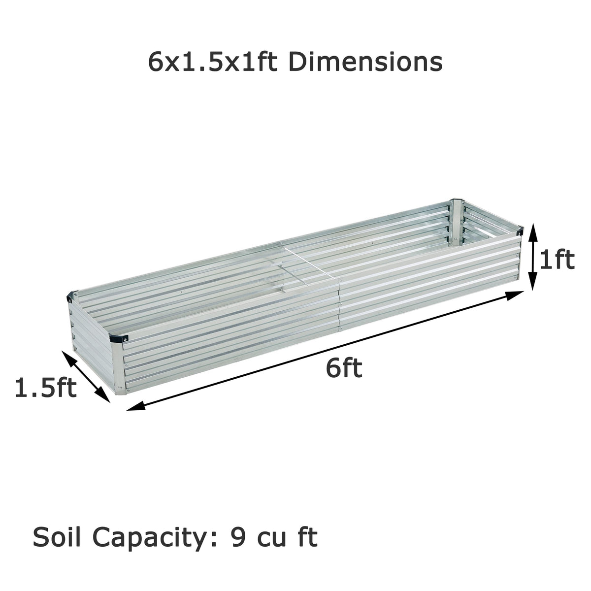 Foxlang raised bed open-base design supports drainage and deep-rooted plants