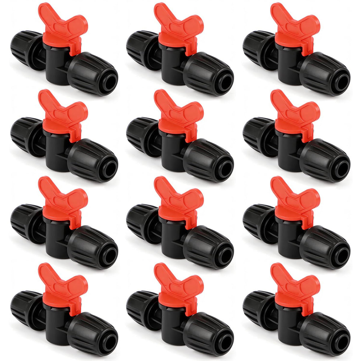 FoxRose half-inch irrigation valve fittings for versatile drip layouts.