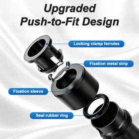 FoxRose 45-pack end plug for clean line terminations