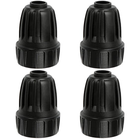 FoxRose 4-pack 3/4in to 1/2in adapters for secure drip irrigation connections