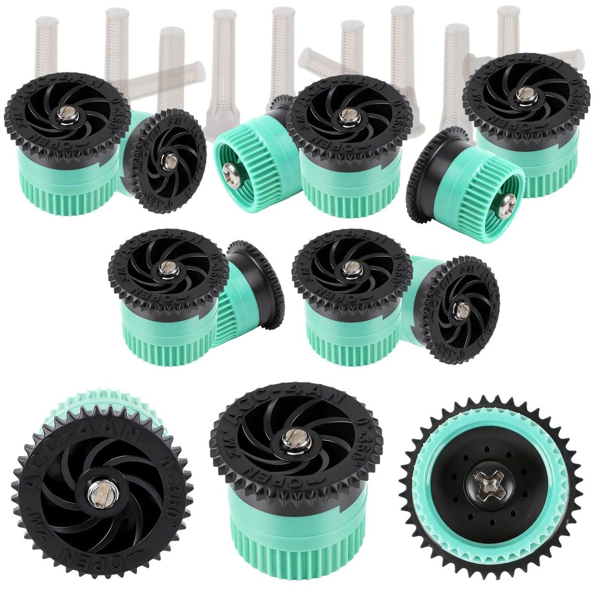FoxRose 4 VAN sprinkler head offering adjustable coverage for precise lawn watering