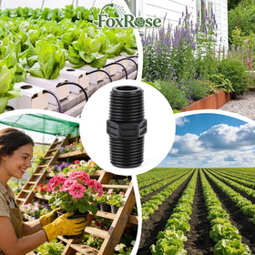 FoxRose compatible with standard 1/2in threaded pipes and fittings.