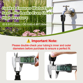 FoxRose durable hard-plastic adapters withstand UV, pressure, and weather