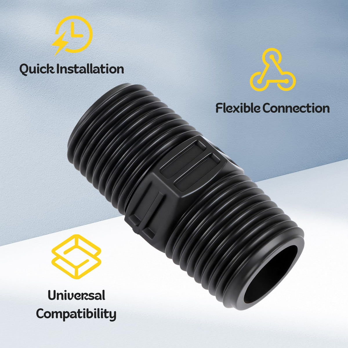 FoxRose extension pipe helps reach taller plants in the garden.
