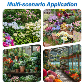FoxRose garden irrigation system setup enables efficient watering in beds and lawns