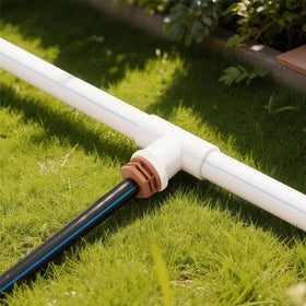 FoxRose locking mechanism ensures secure, slip-free drip connections.