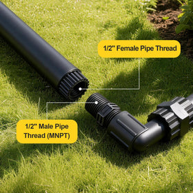 FoxRose secure-fit, tool-free installation for quick setup.