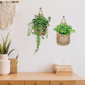 Foxtell heather-colored design complements boho and Scandinavian interiors.