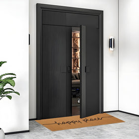 Foxtell wide entryway rug fits patios, gardens, and interiors.