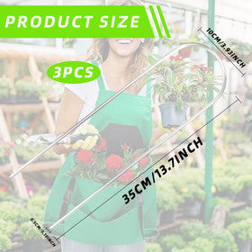 Foyods clear acrylic trellis in pot supports pothos training and tidy plant display.