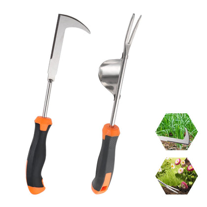 Foyucool weed puller set3 stainless, durable gear for easy garden weeding