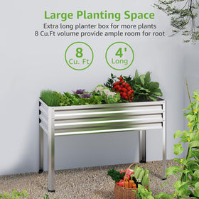 FOYUEE galvanized frame highlights durable, weather-ready construction.