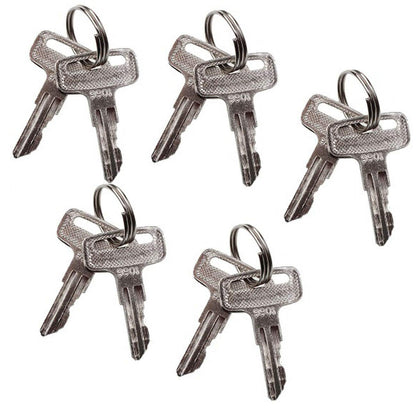 FP FridayParts ignition keys 9901 – 5-pair set for quick on-site access.