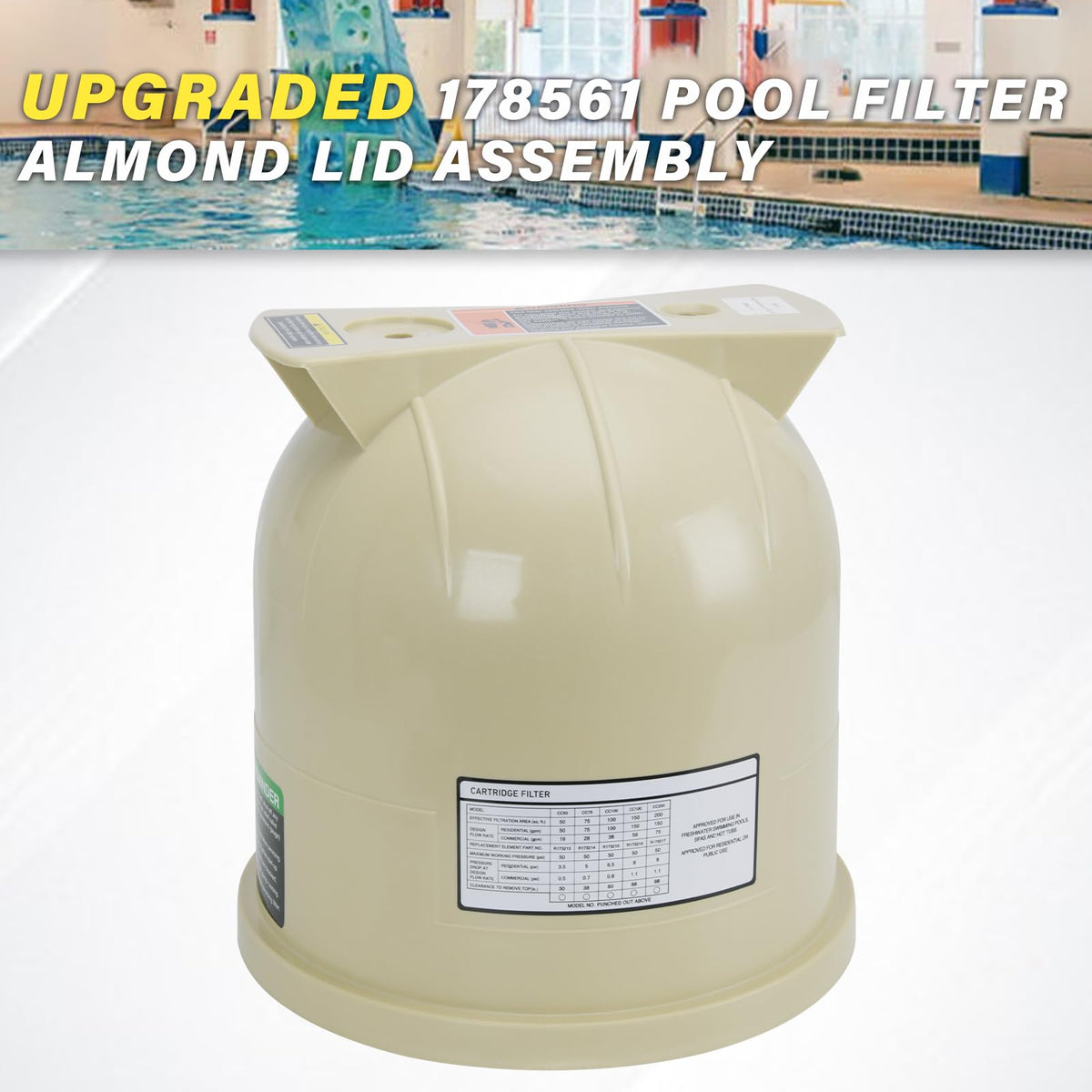 FQRANBO 178561 installed on a filter demonstrates in-use practicality