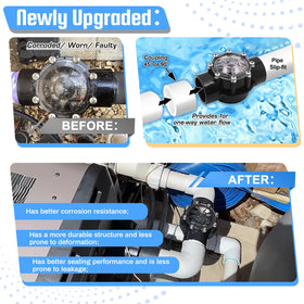 FQRANBO valve withstands pool environments with rust-proof performance