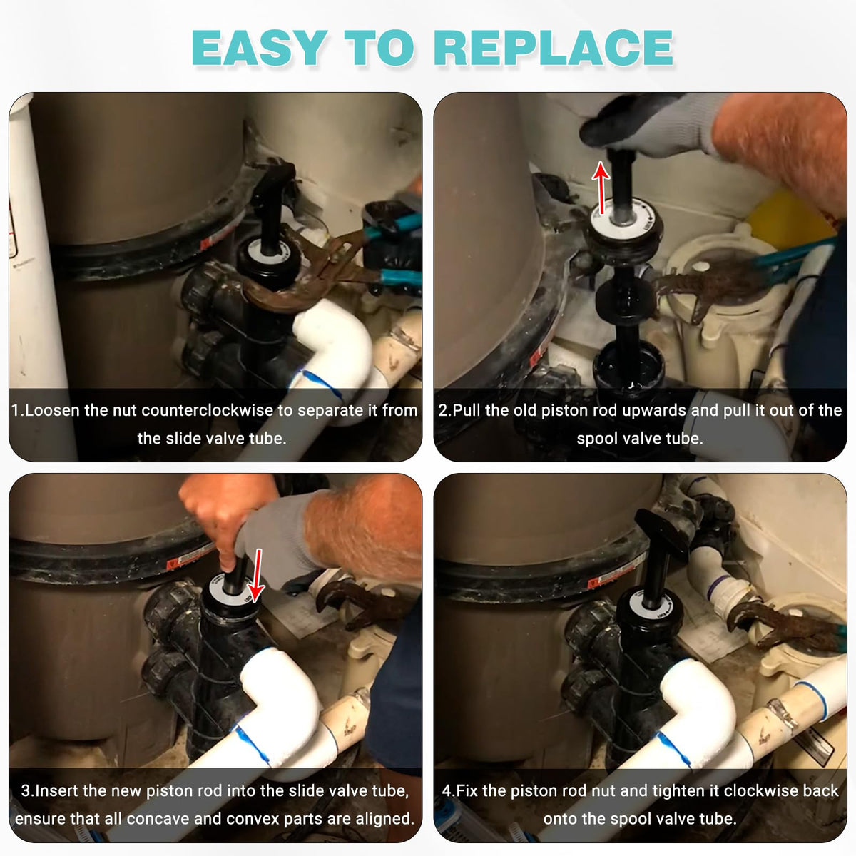 Easy installation of the SPX0410BA with quick swap process