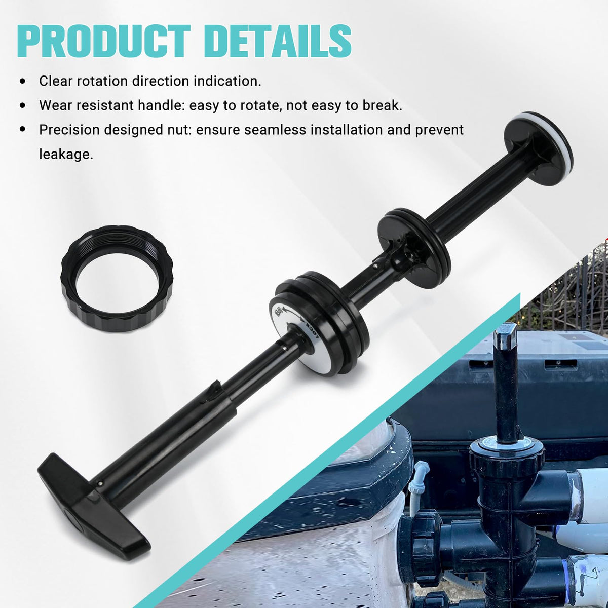 Optimized SPX0410BA design for smoother handle action