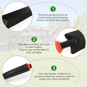 FR Handheld Weed Puller built with high-carbon steel for durability.