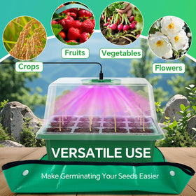 Framokoko reusable PET seed trays are durable and easy to clean.