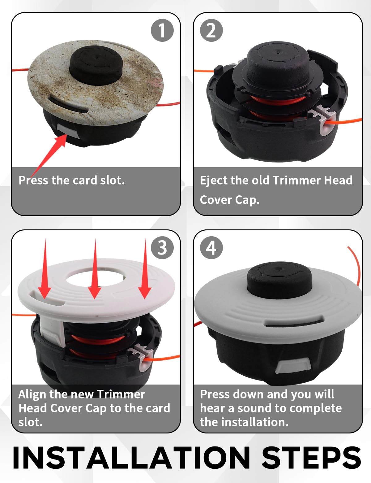Frautumnther ABS plastic head cover cap offering strong construction and reliable performance