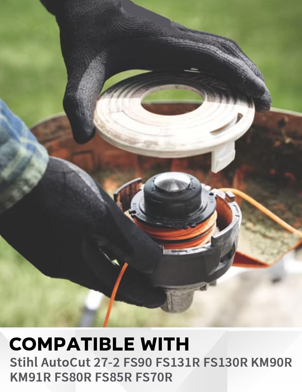 Frautumnther replacement cap PP40027139712 compatible with multiple Stihl models