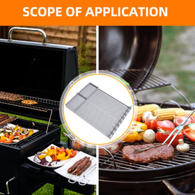 FRDEV non-slip bottom keeps the mat stable during grilling