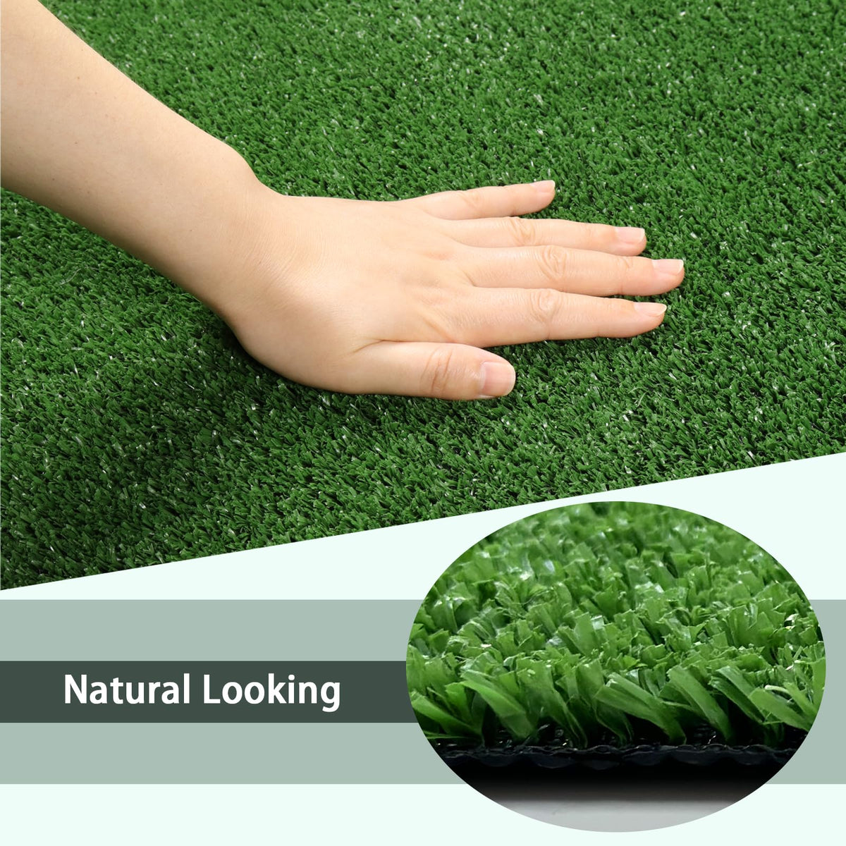FREADEM versatile turf suitable for patios, balconies, and indoor decor