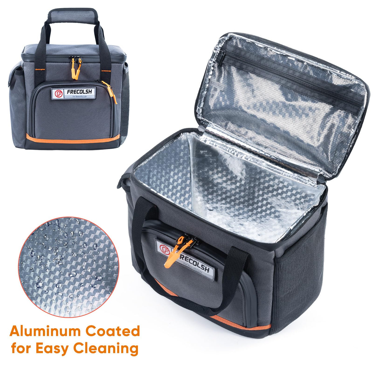 FRECOLSH Travel Case base protection elevates the station from ground contact and dust.