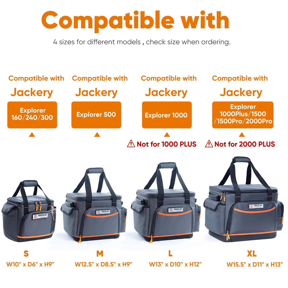 FRECOLSH Travel Case carrying handles and straps enable easy transport to outdoor sites.