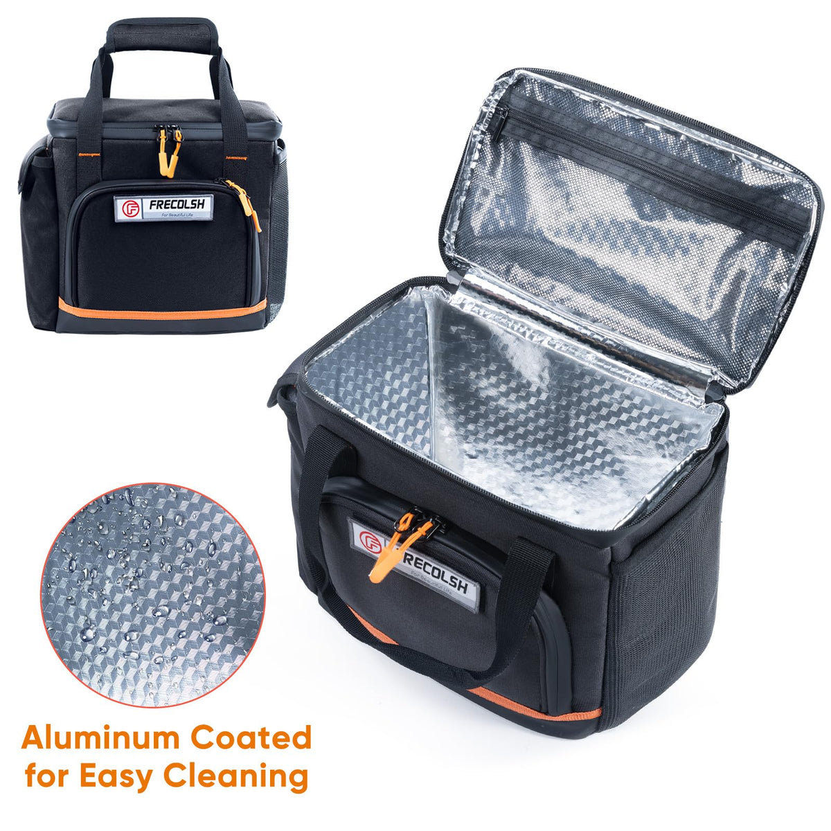 FRECOLSH travel case with Explorer 160, easy transport and protective base