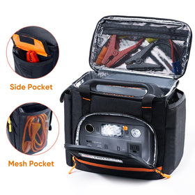 FRECOLSH travel case for Explorer 240 showing weather-resistant design on the go