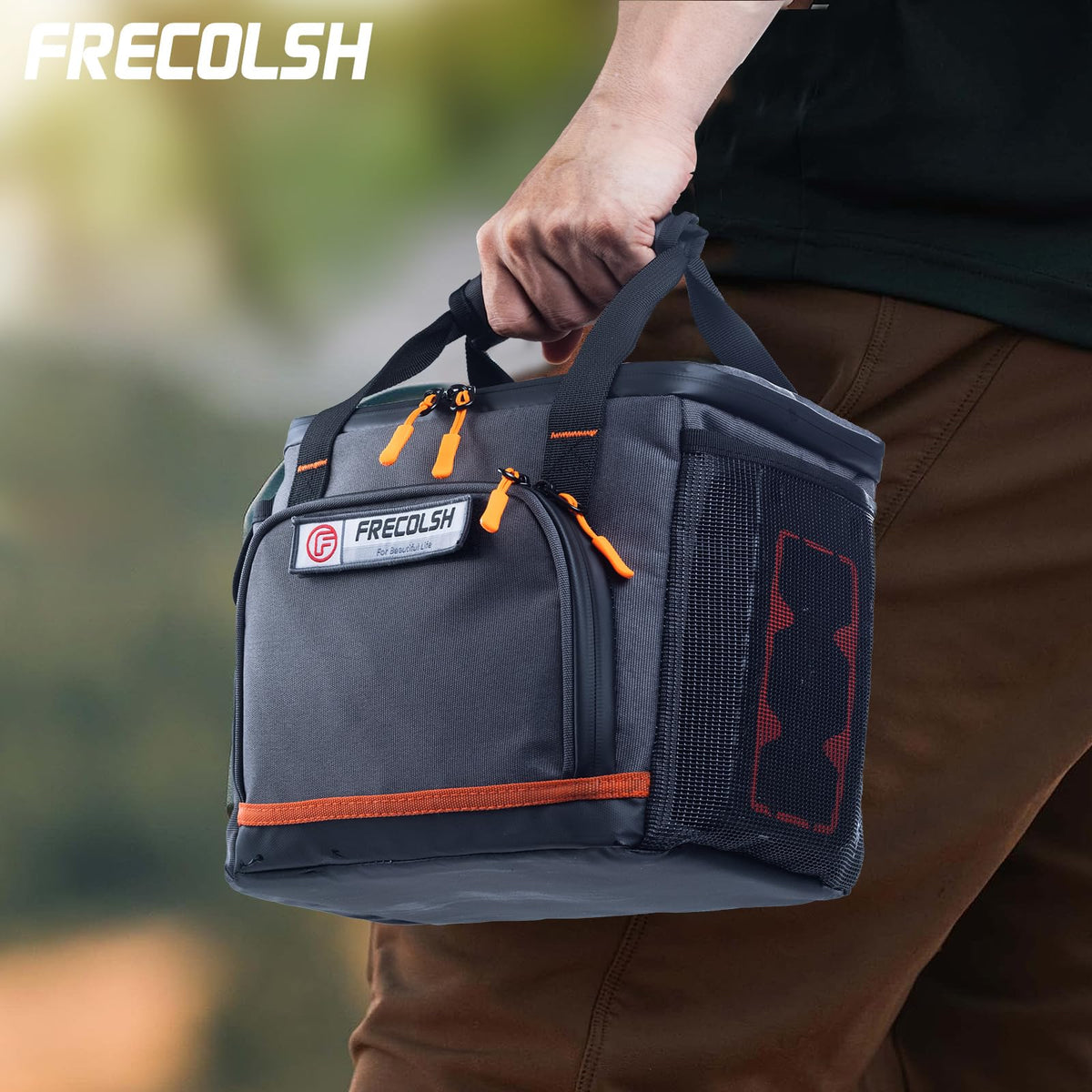 FRECOLSH Travel Case large size accommodates Explorer 1000 and similar models for storage.