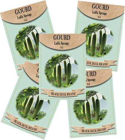 Freedom Farms luffa seeds bulk pack for home sponge gardens.