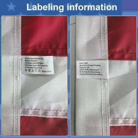 Freefy flag ships logo-free for a clean patriotic display.