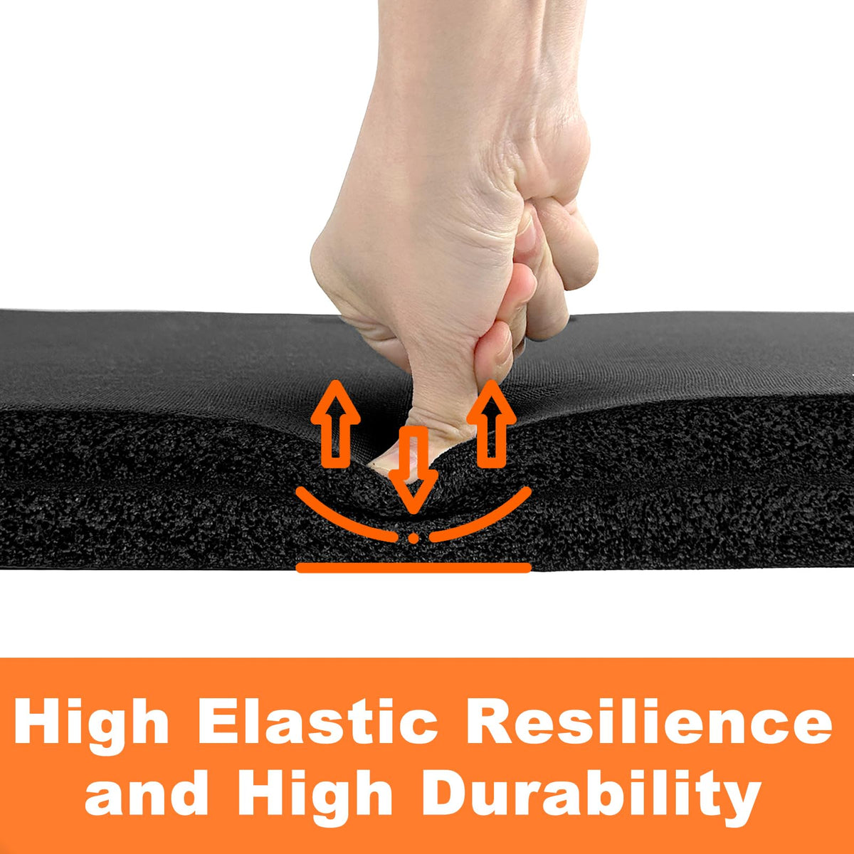 FREEKYROCK heavy-duty kneeling pad withstands rocks and moisture outdoors
