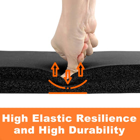 FREEKYROCK heavy-duty kneeling pad withstands rocks and moisture outdoors