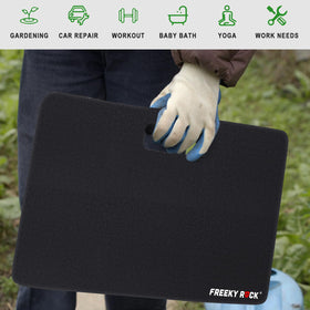 FREEKYROCK large kneeling pad offers spacious comfort