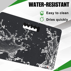 FREEKYROCK water-resistant pad dries quickly after use
