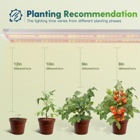 FREELICHT linkable design supports up to four units for larger grow spaces.