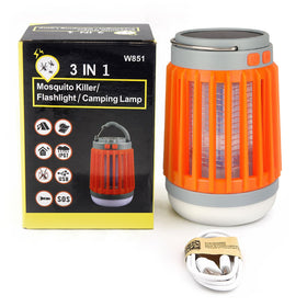 FREEZE2TRIM FuzeBug BuzzBlast Pro outdoor mosquito killer with UV zapper attracts insects at dusk