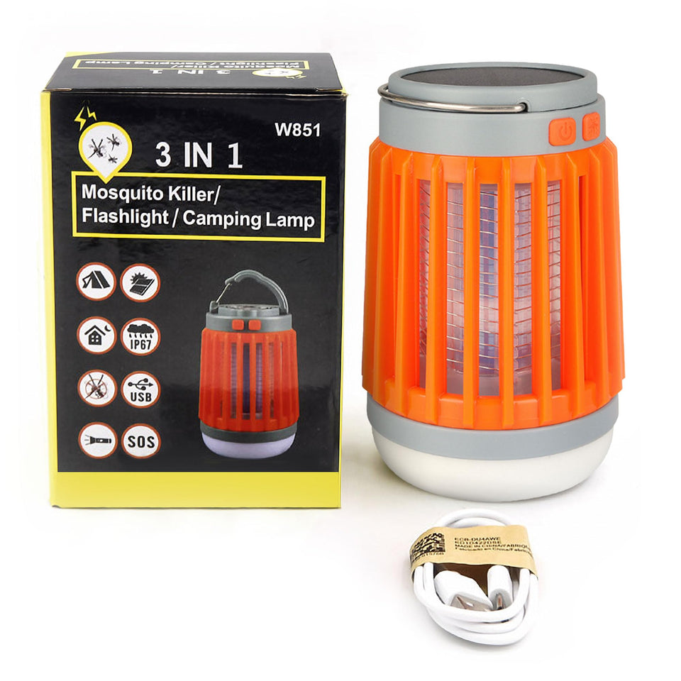 FREEZE2TRIM FuzeBug BuzzBlast Pro outdoor mosquito killer with UV zapper attracts insects at dusk
